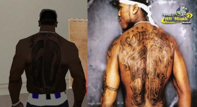 50 Cent Tattoo